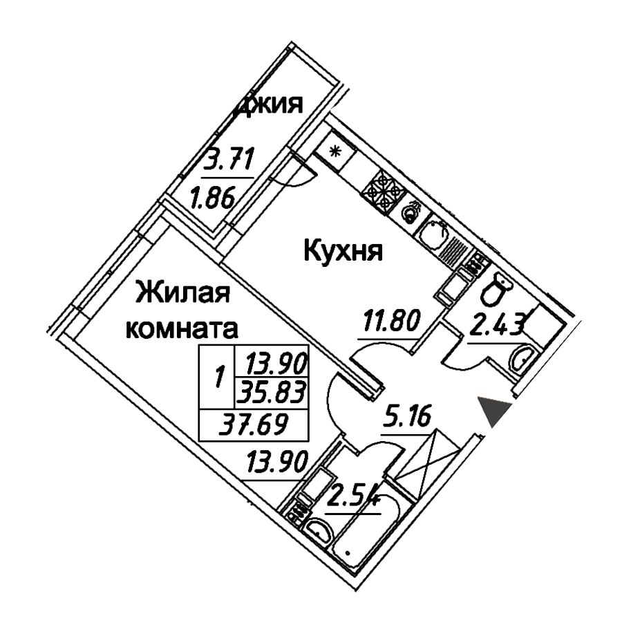 ЖК «Modum» (ЖК «Модум») в СПб от застройщика Arsenal: планировки квартир,  расположение, последние новости